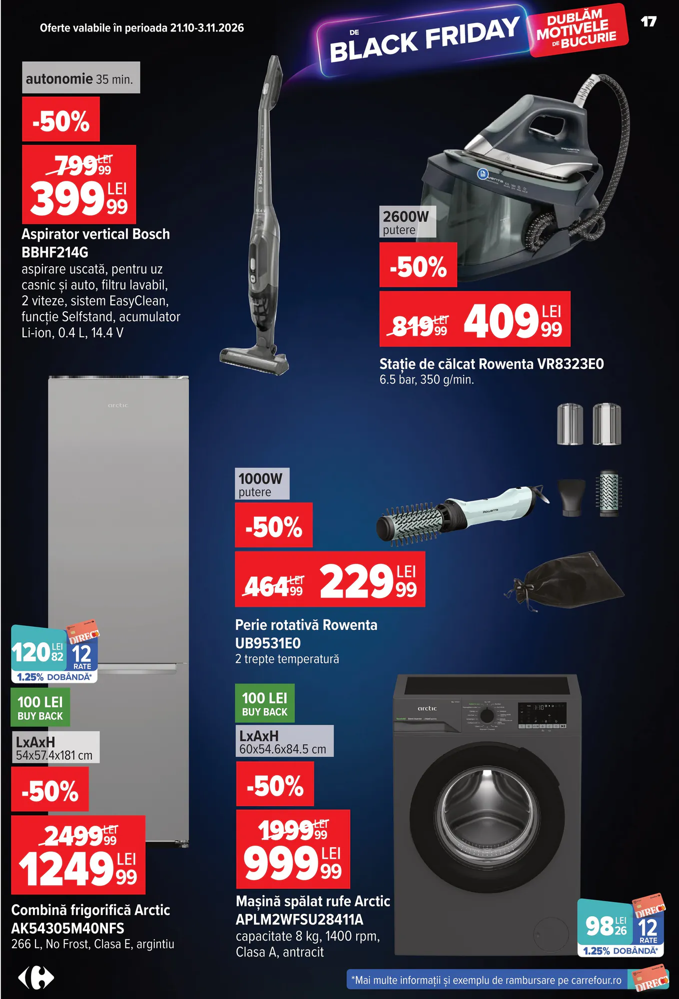 Catalogul cu oferte Carrefour valabil de la 28.10.2026 - Pagina 17.