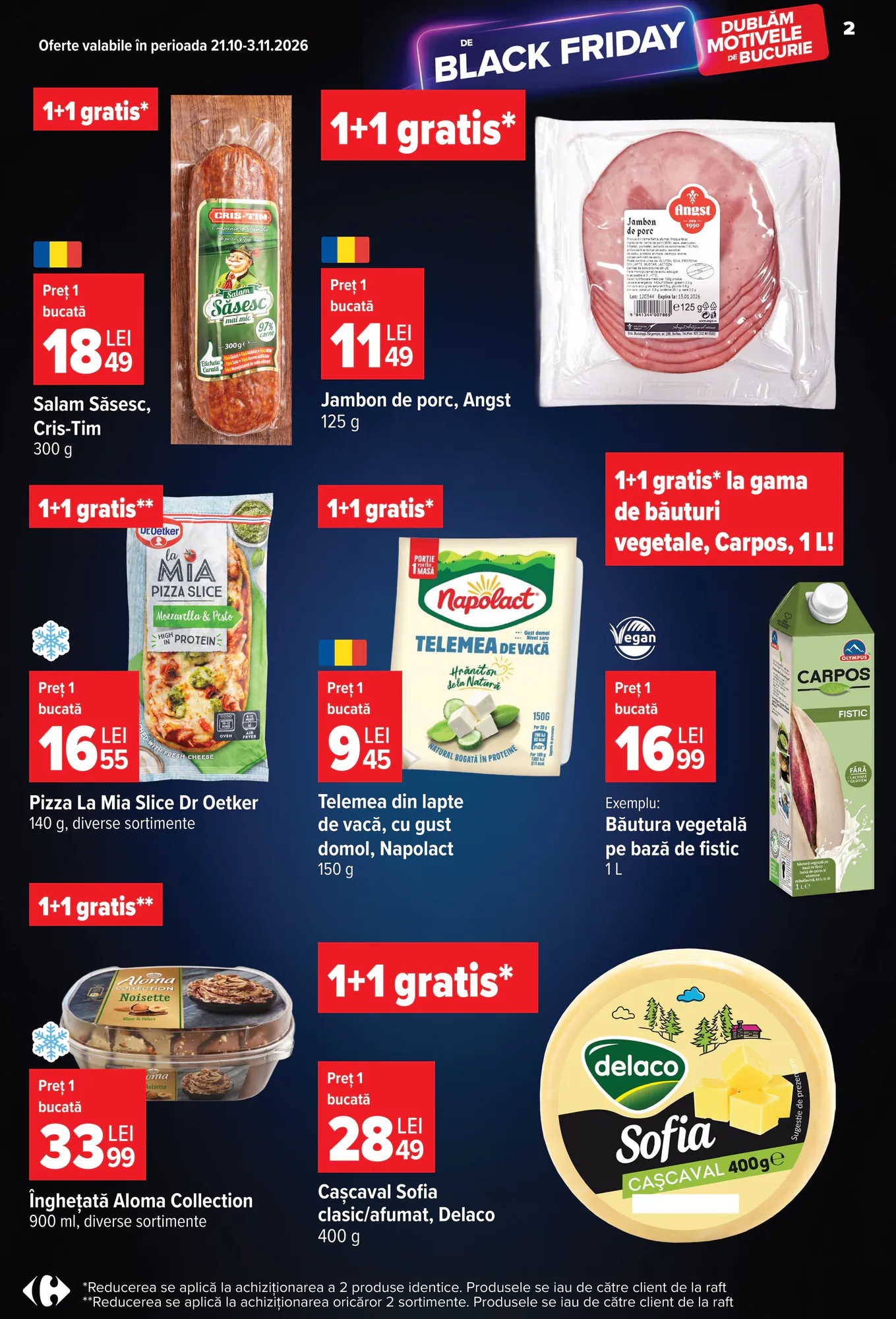 Catalogul cu oferte Carrefour valabil de la 28.10.2026 - Pagina 2.