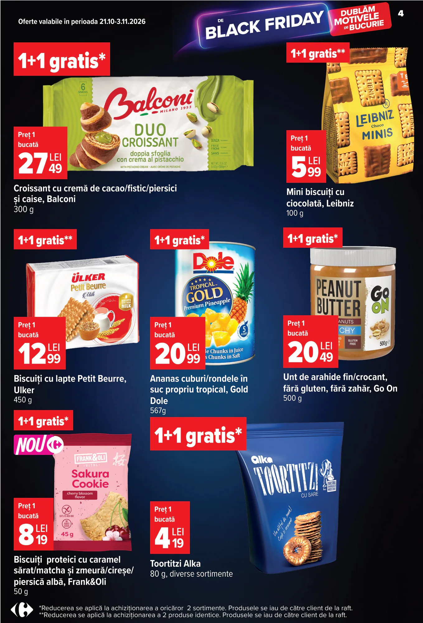 Catalogul cu oferte Carrefour valabil de la 28.10.2026 - Pagina 4.