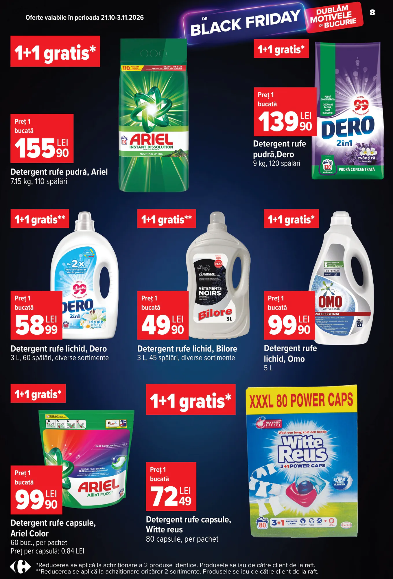 Catalogul cu oferte Carrefour valabil de la 28.10.2026 - Pagina 8.