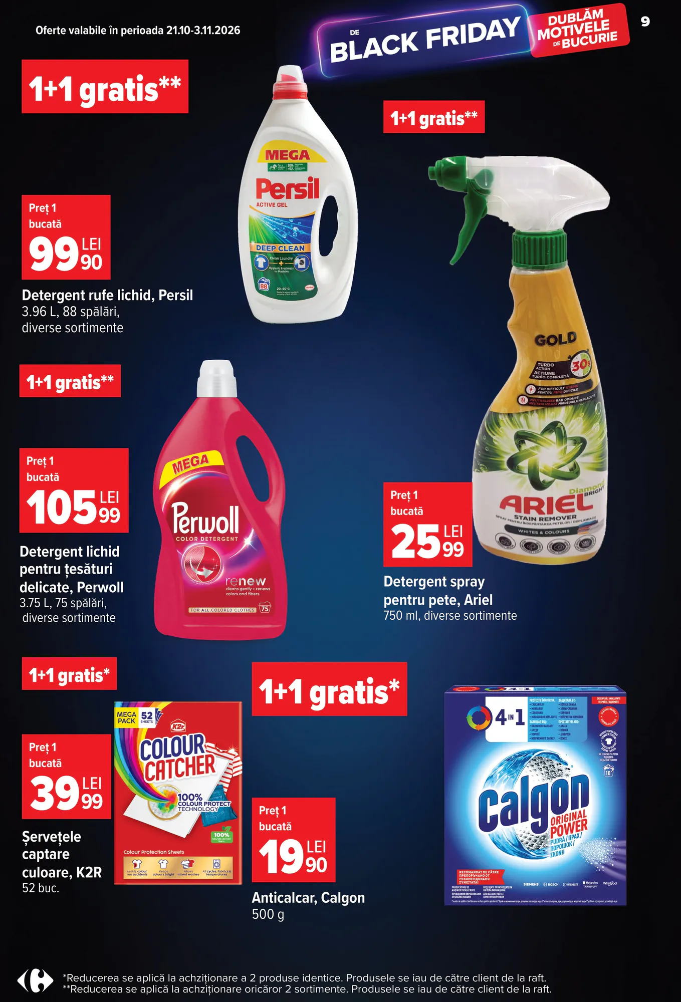Catalogul cu oferte Carrefour valabil de la 28.10.2026 - Pagina 9.
