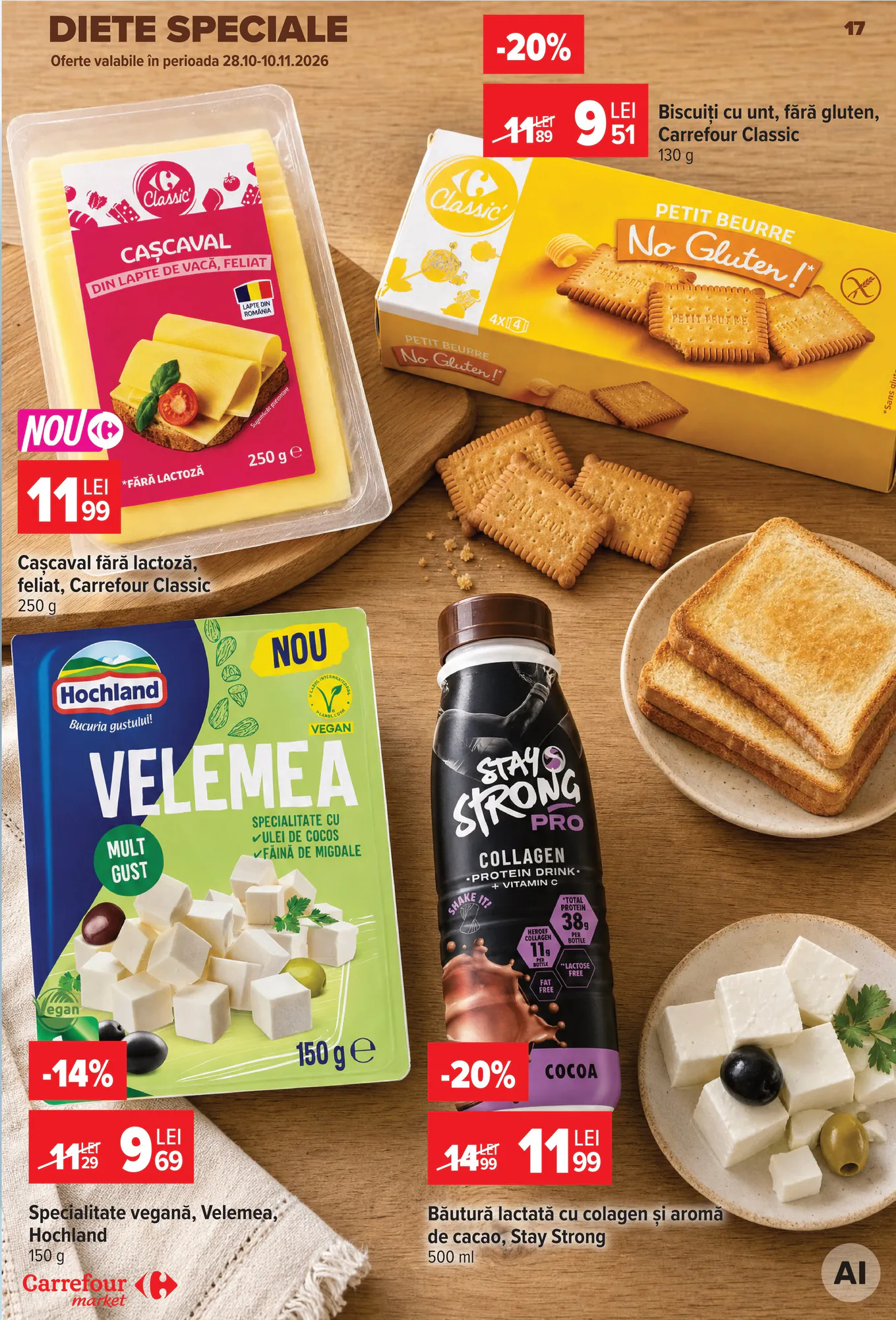 Catalogul cu oferte Carrefour Market valabil de la 28.10.2026 - Pagina 17.