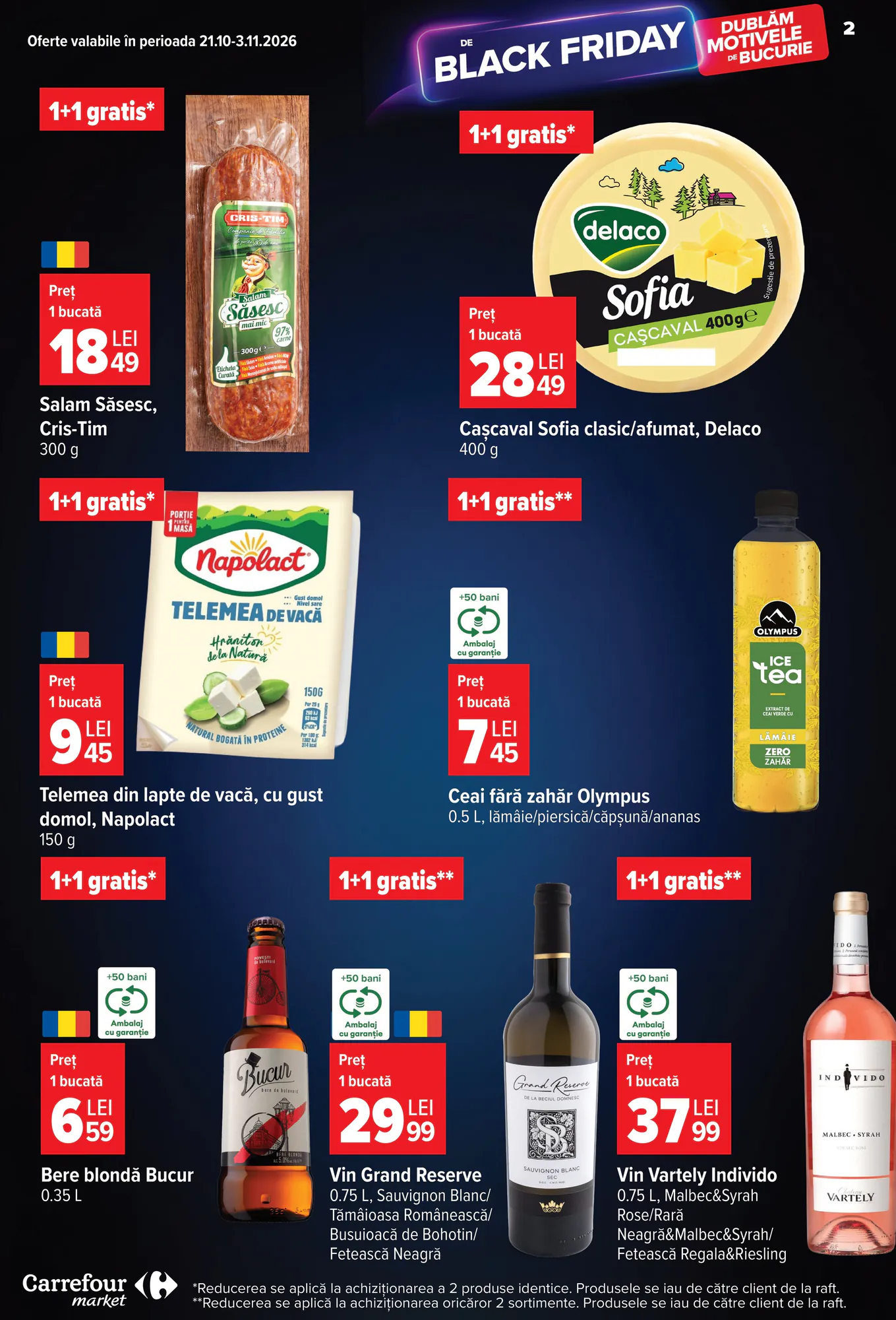 Catalogul cu oferte Carrefour Market valabil de la 28.10.2026 - Pagina 2.