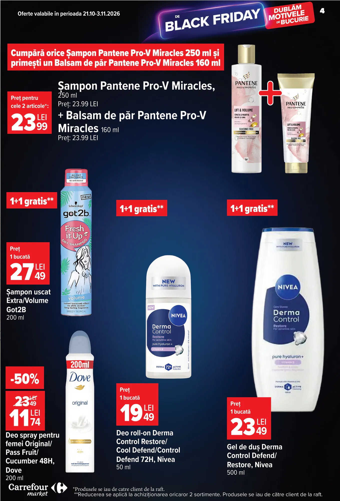Catalogul cu oferte Carrefour Market valabil de la 28.10.2026 - Pagina 4.