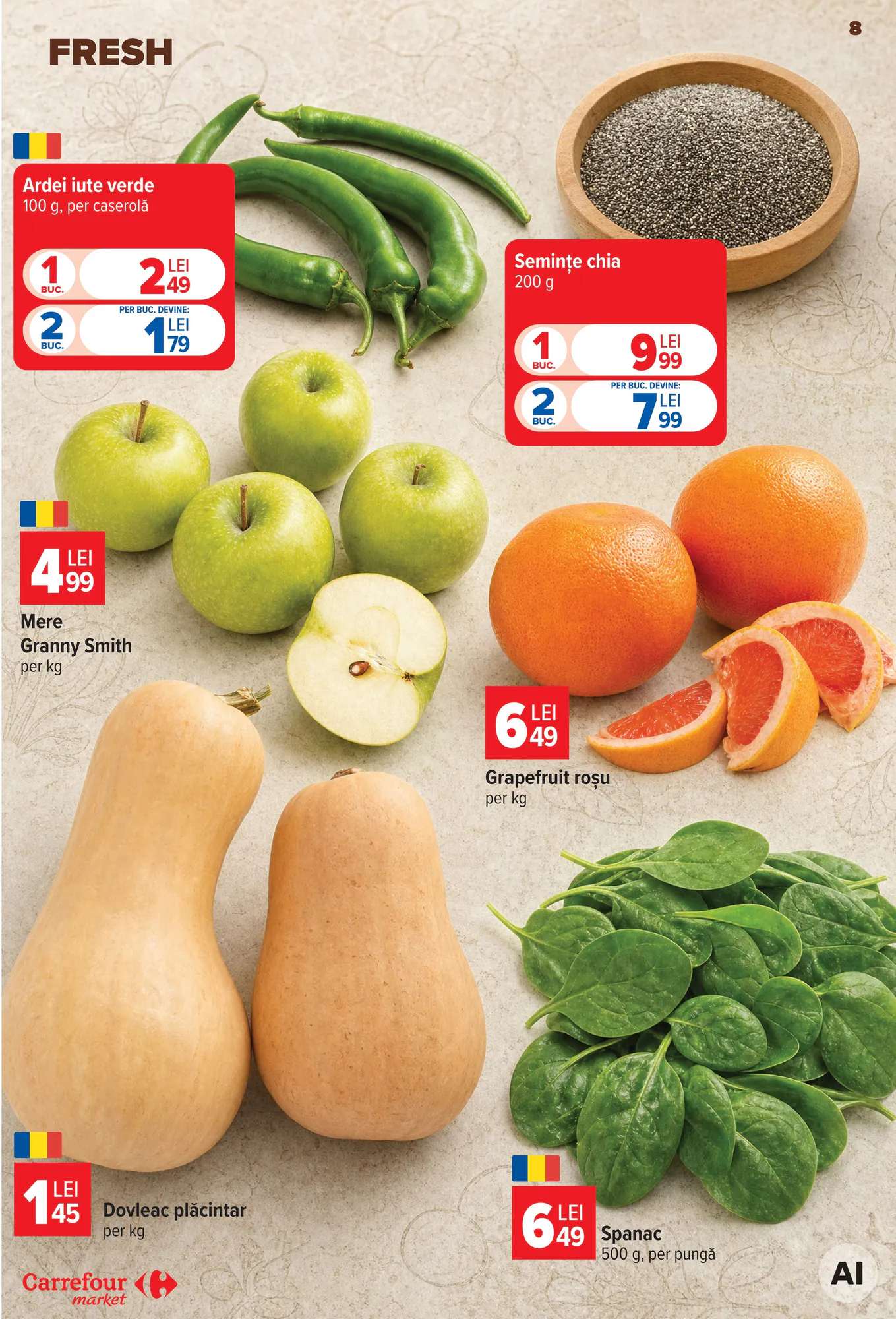 Catalogul cu oferte Carrefour Market valabil de la 28.10.2026 - Pagina 8.
