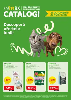 Catalogul cu oferte Animax valabil de la 29.10.2026