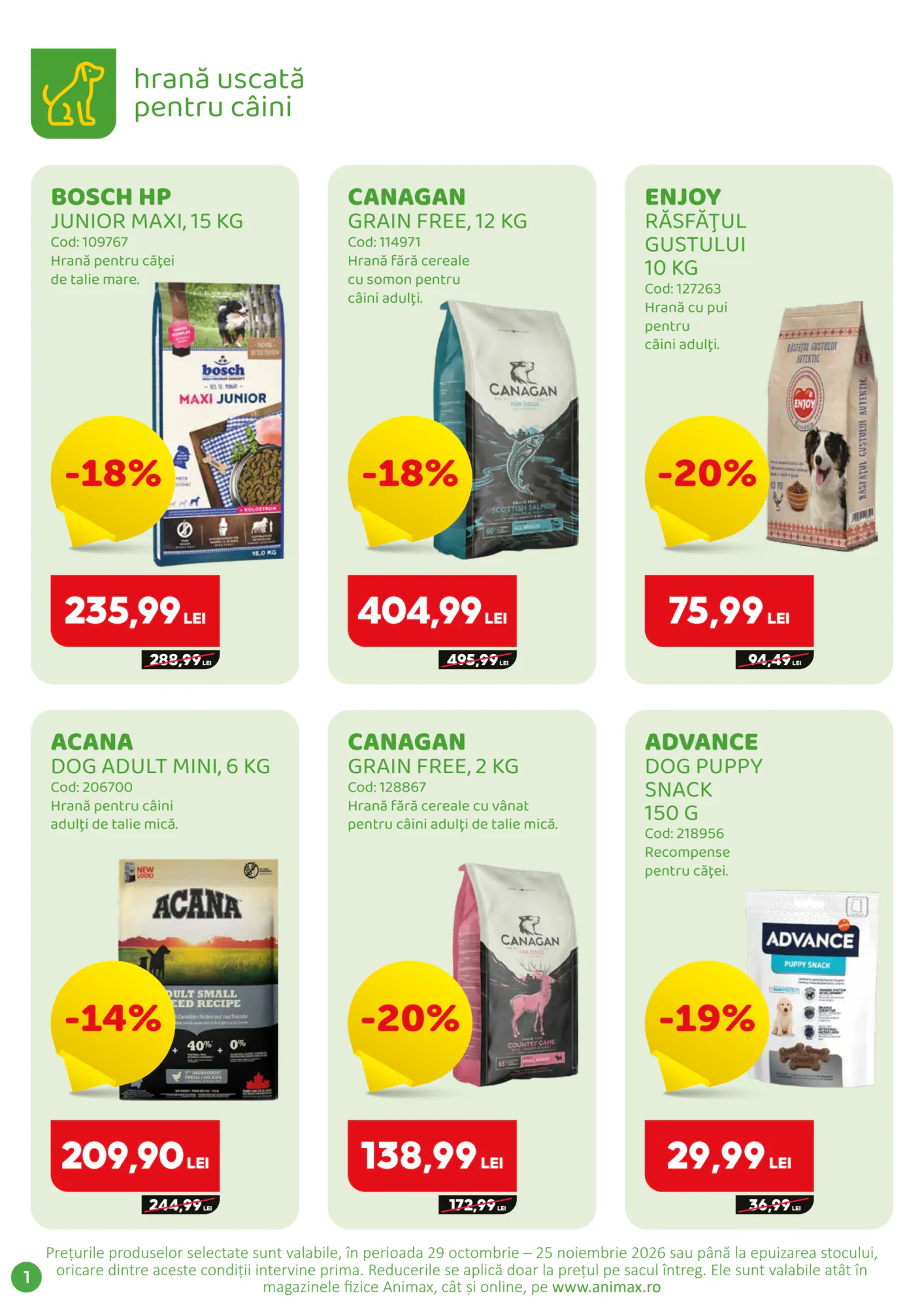 Catalogul cu oferte Animax valabil de la 29.10.2026 - Pagina 2.