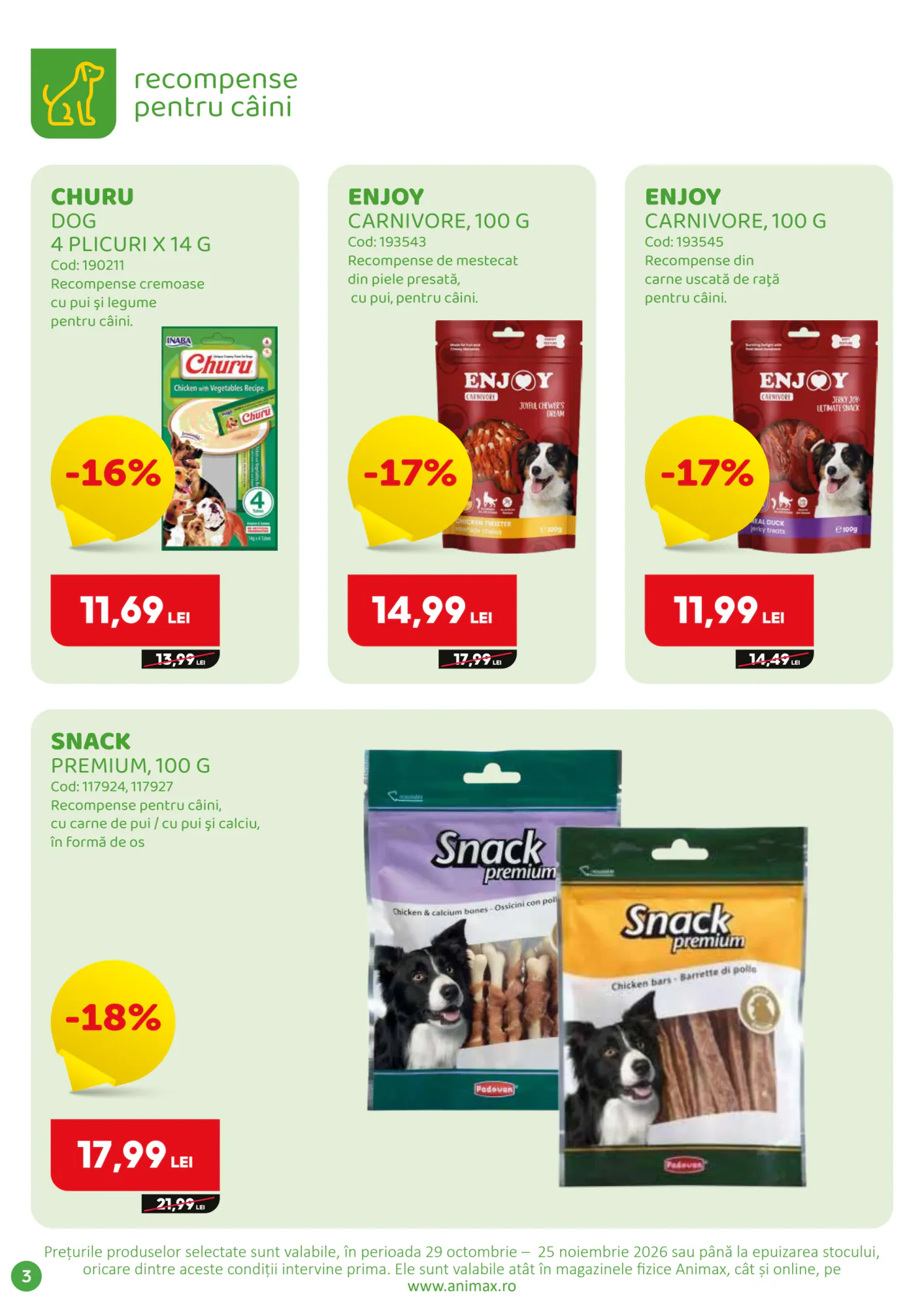 Catalogul cu oferte Animax valabil de la 29.10.2026 - Pagina 4.