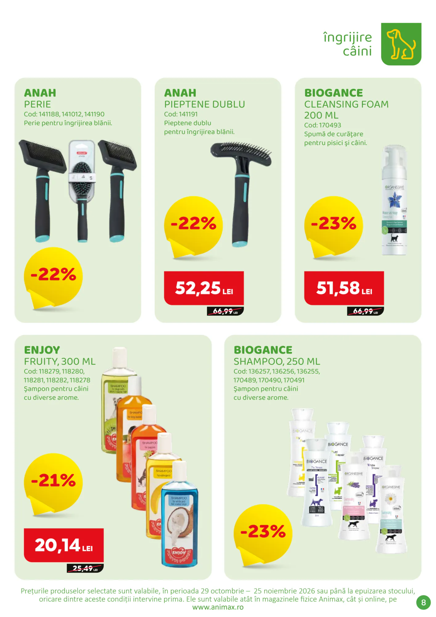 Catalogul cu oferte Animax valabil de la 29.10.2026 - Pagina 9.
