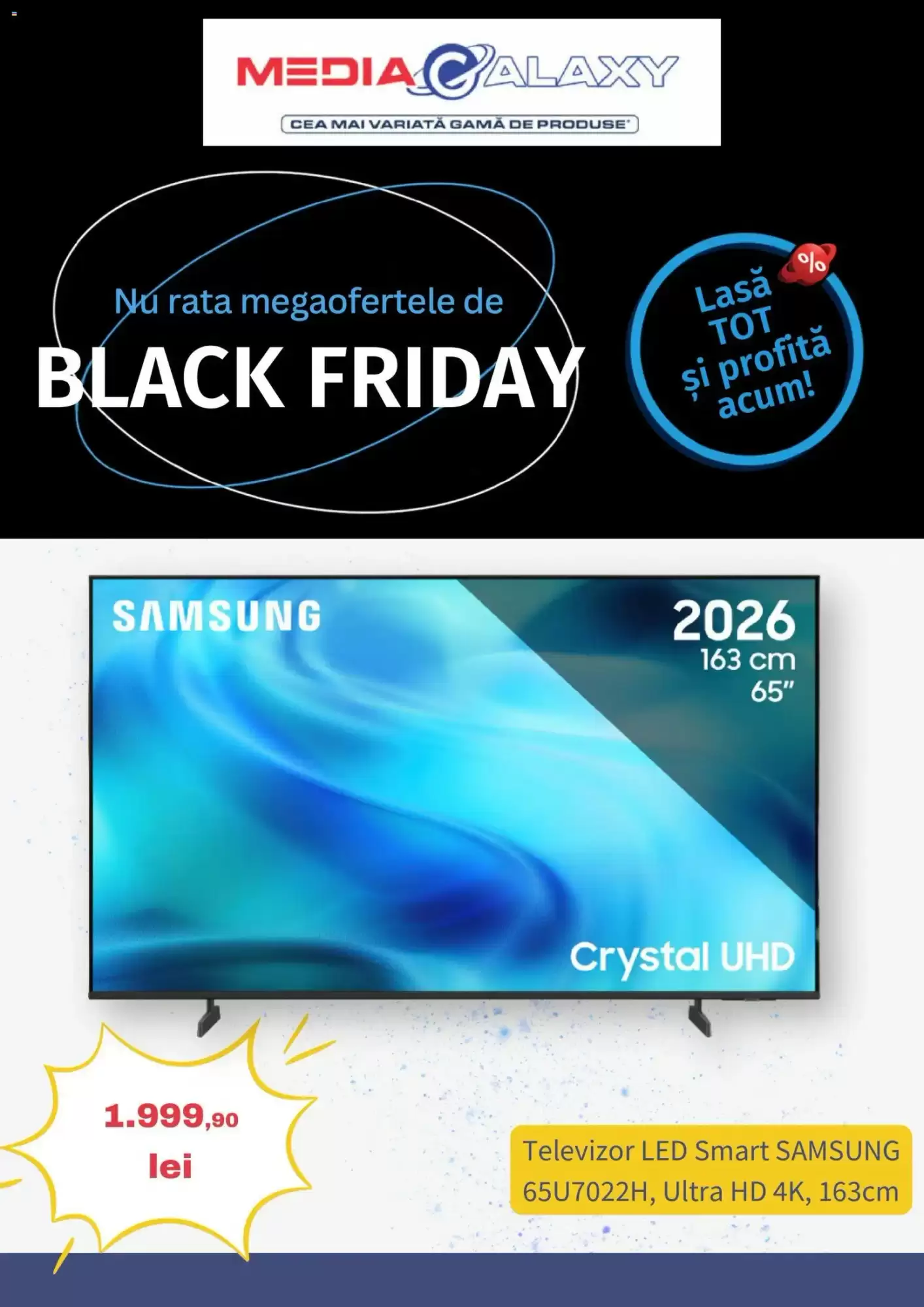 Catalogul cu oferte Media Galaxy valabil de la 29.10.2026 - Pagina 1.