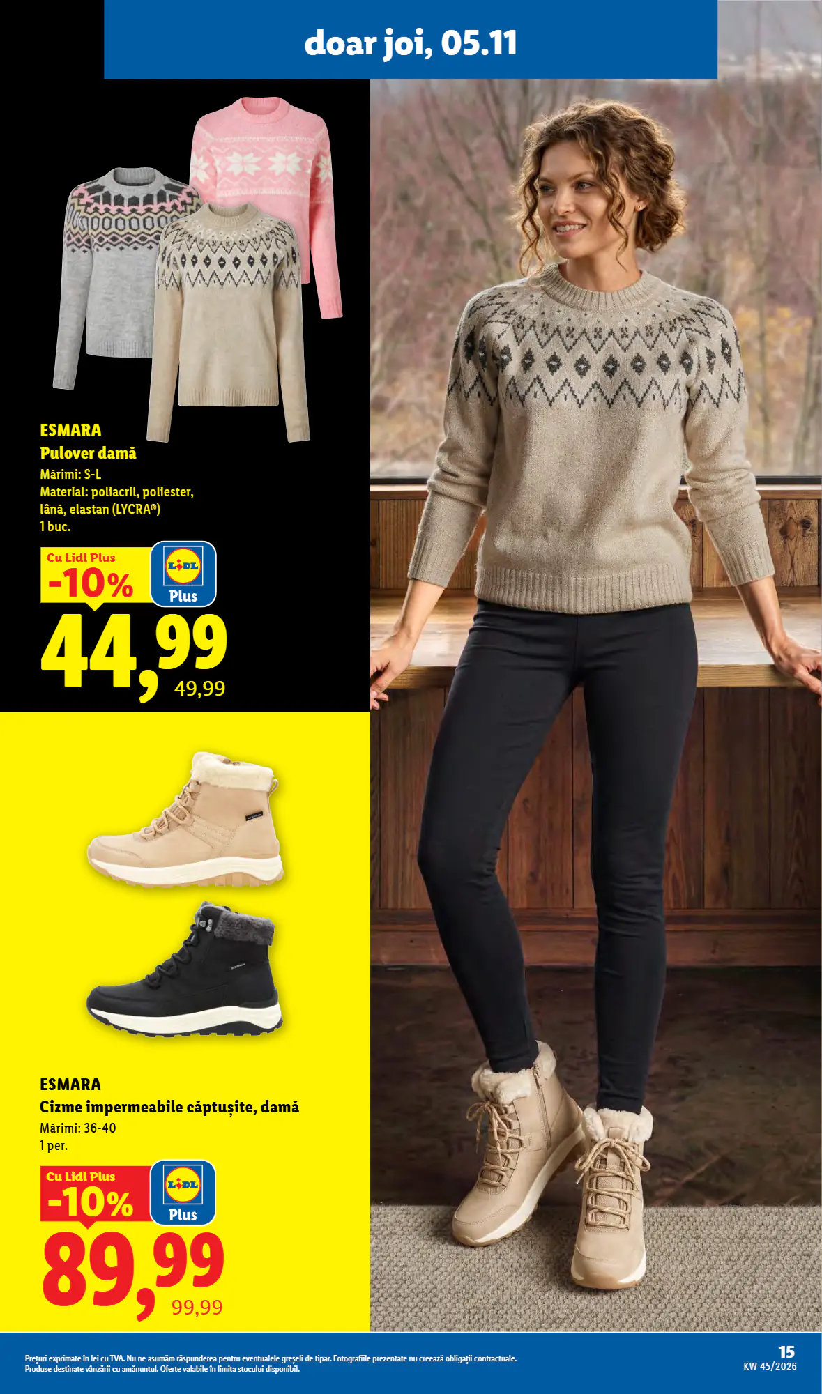 Catalogul cu oferte Lidl valabil de la 02.11.2026 - Pagina 15.