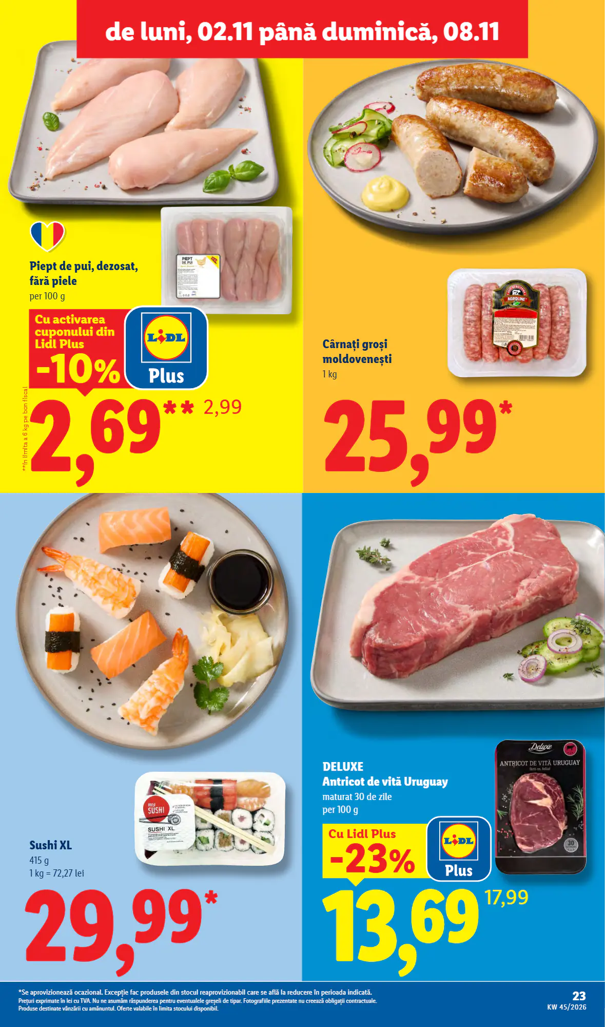 Catalogul cu oferte Lidl valabil de la 02.11.2026 - Pagina 23.