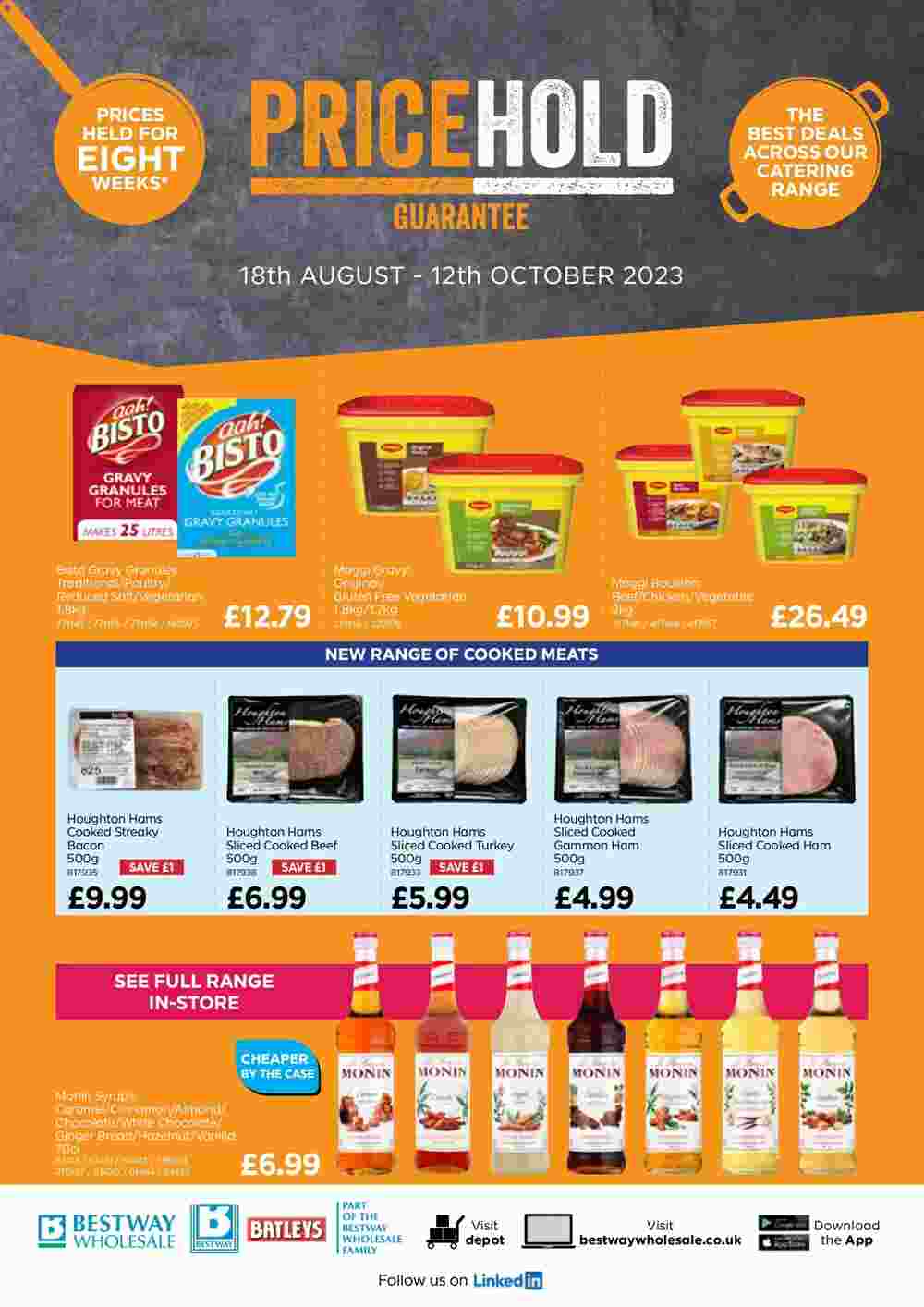 Bestway offers valid from 18/08/2023 - Page 1.