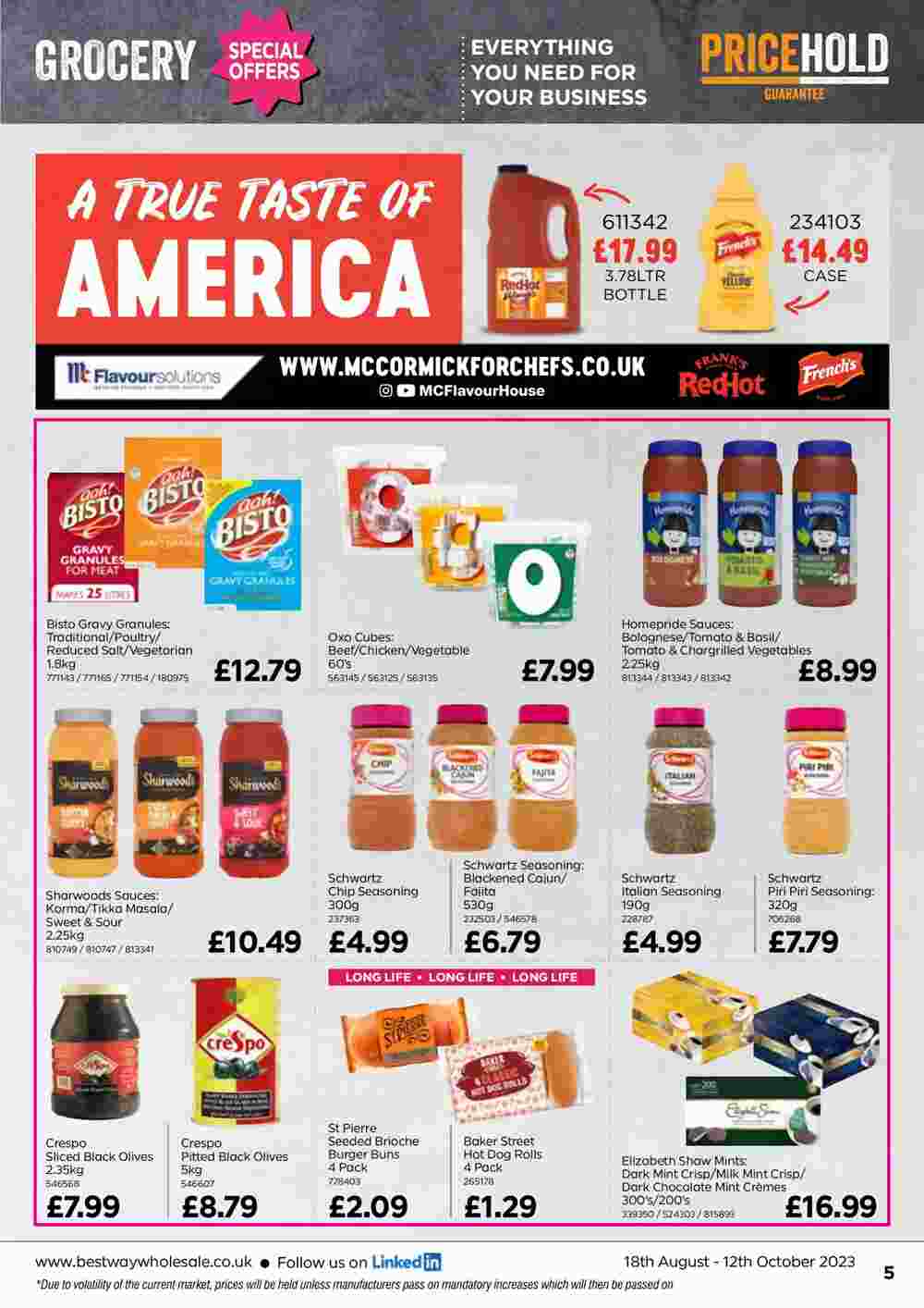 Bestway offers valid from 18/08/2023 - Page 5.