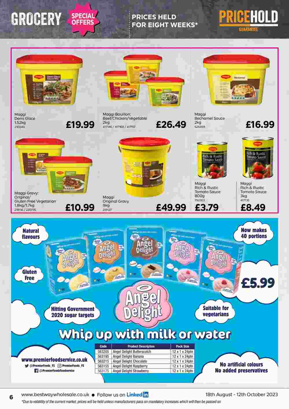 Bestway offers valid from 18/08/2023 - Page 6.