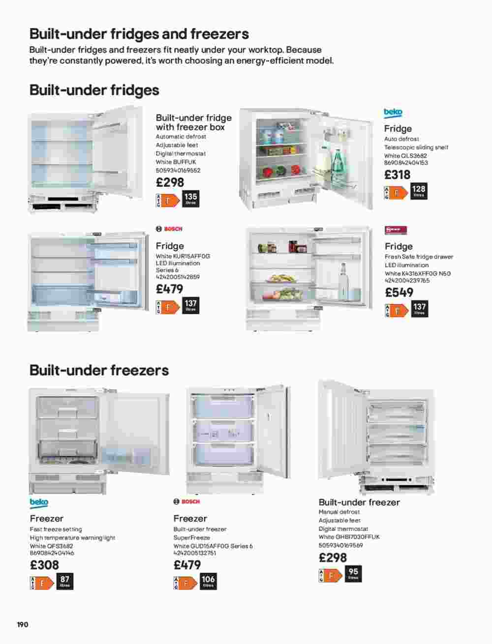 B&Q offers valid from 18/08/2023 - Page 190.