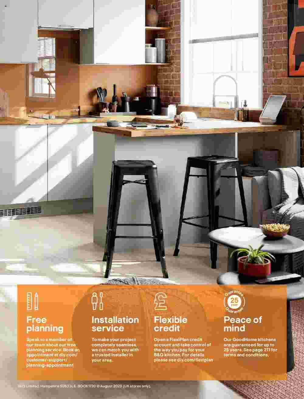 B&Q offers valid from 18/08/2023 - Page 220.