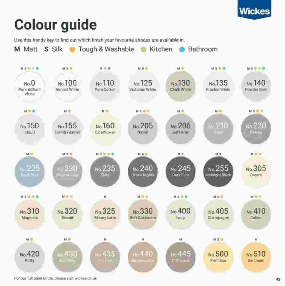 Wickes offers valid from 23/08/2023 - Page 43.