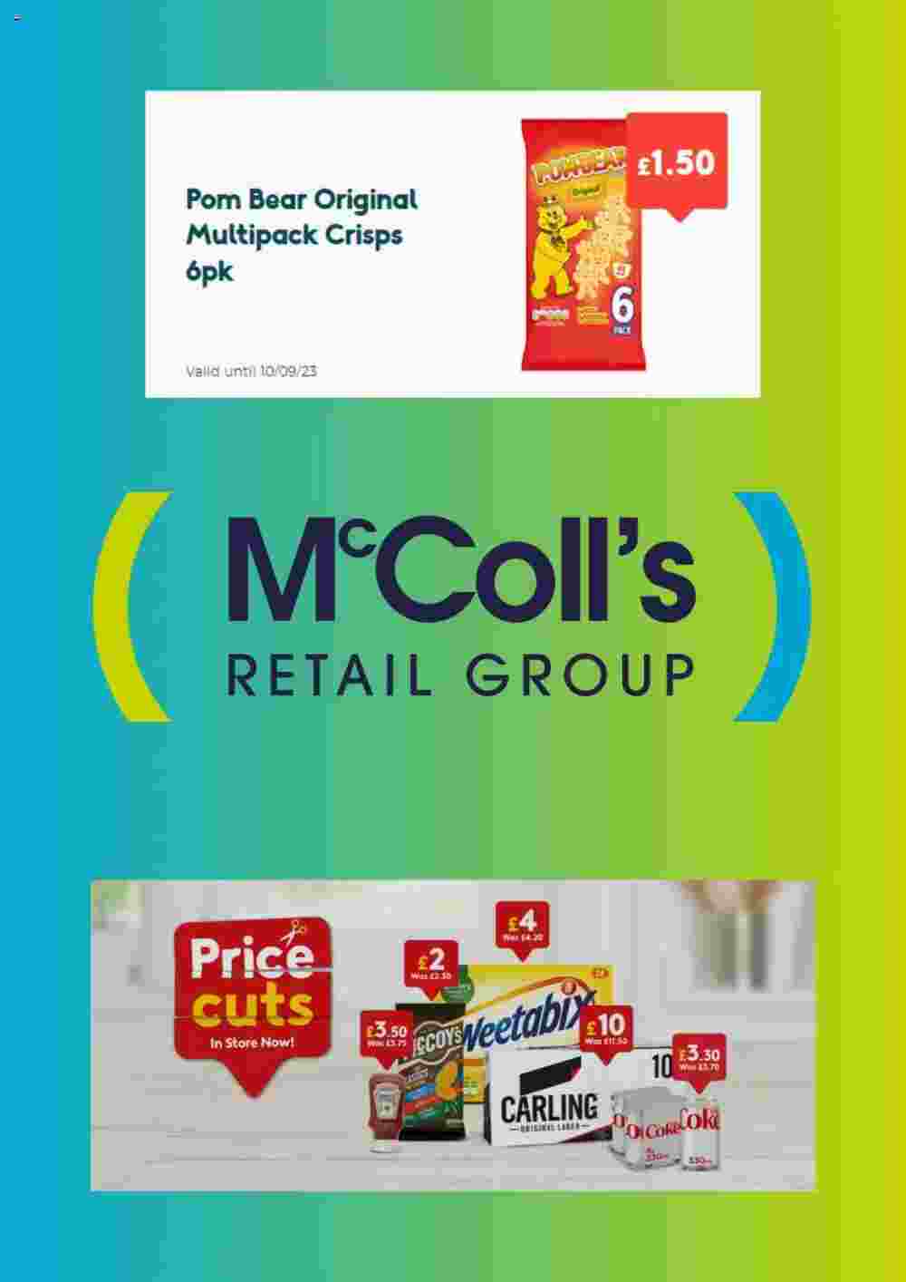 McColl's offers valid from 25/08/2023 - Page 1.