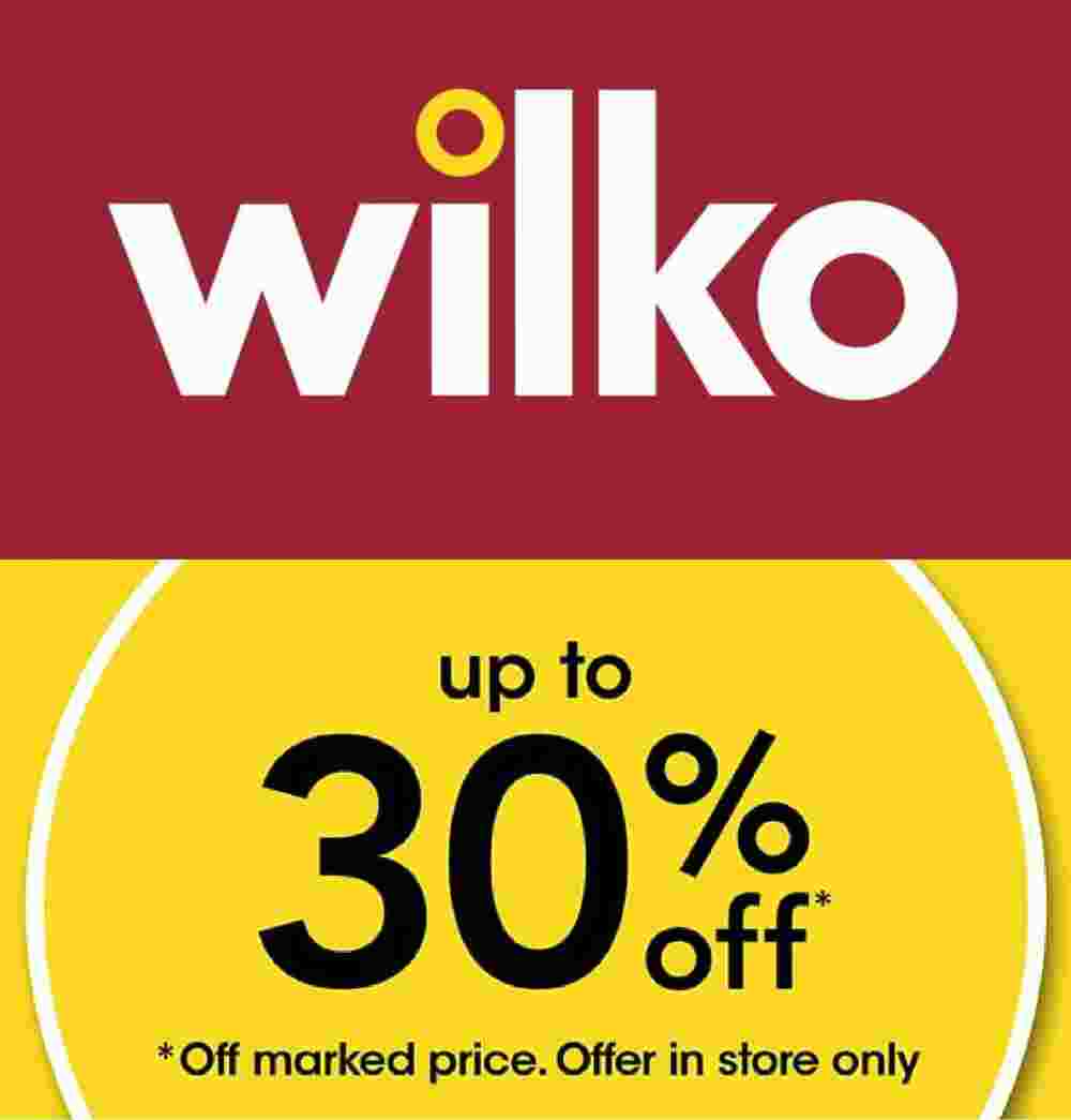 Wilko offers valid from 29/08/2023 - Page 1.