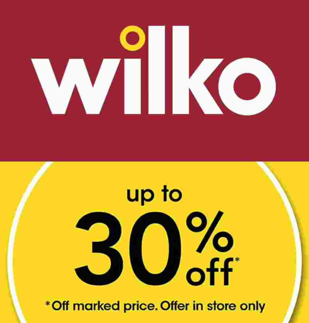 Wilko offers valid from 29/08/2023 - Page 1.