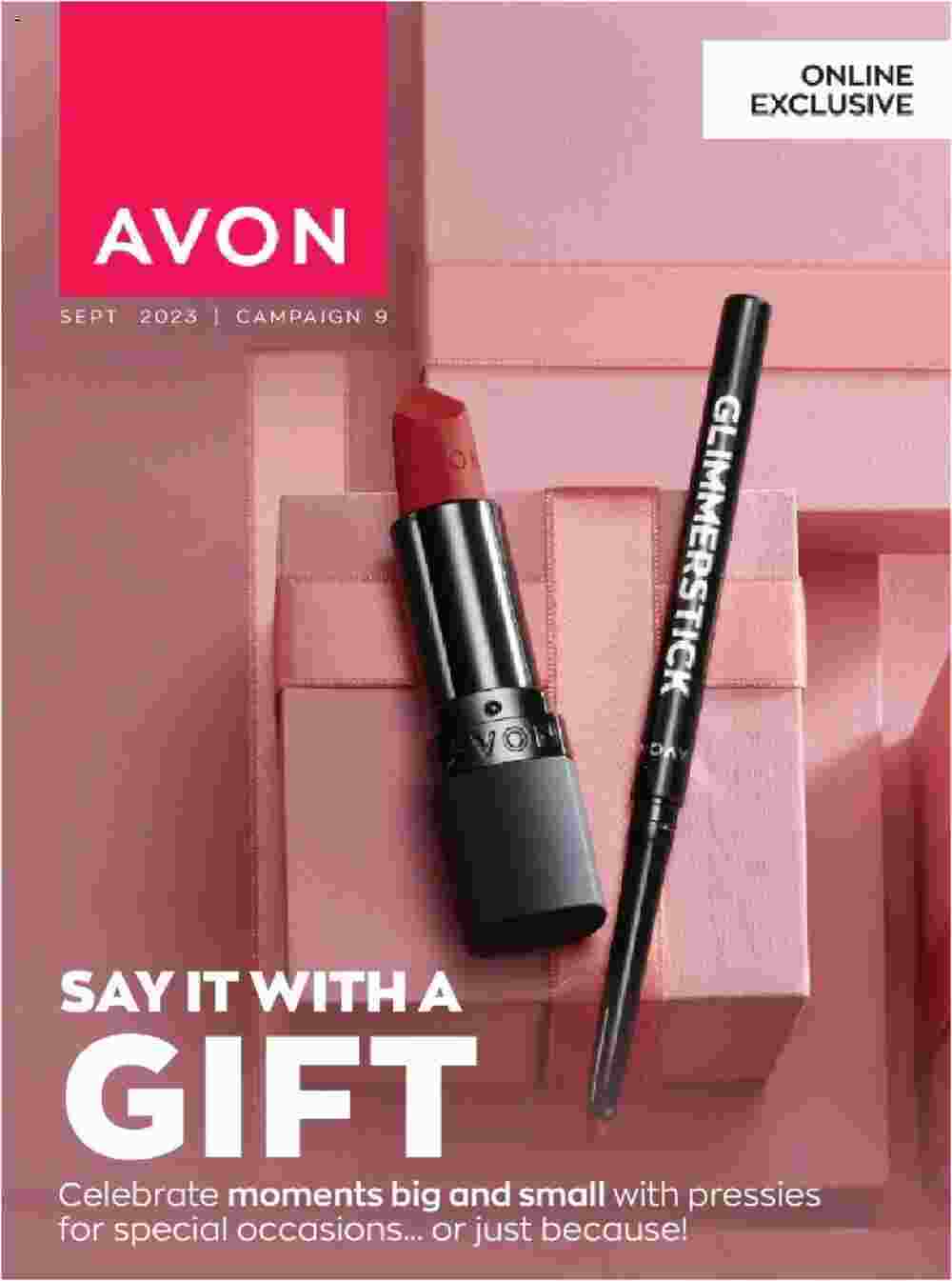 Avon offers valid from 01/09/2023 - Page 1.