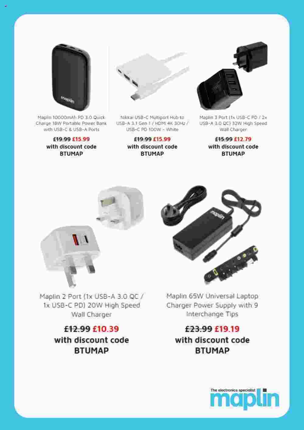 Maplin offers valid from 05/09/2023 - Page 2.