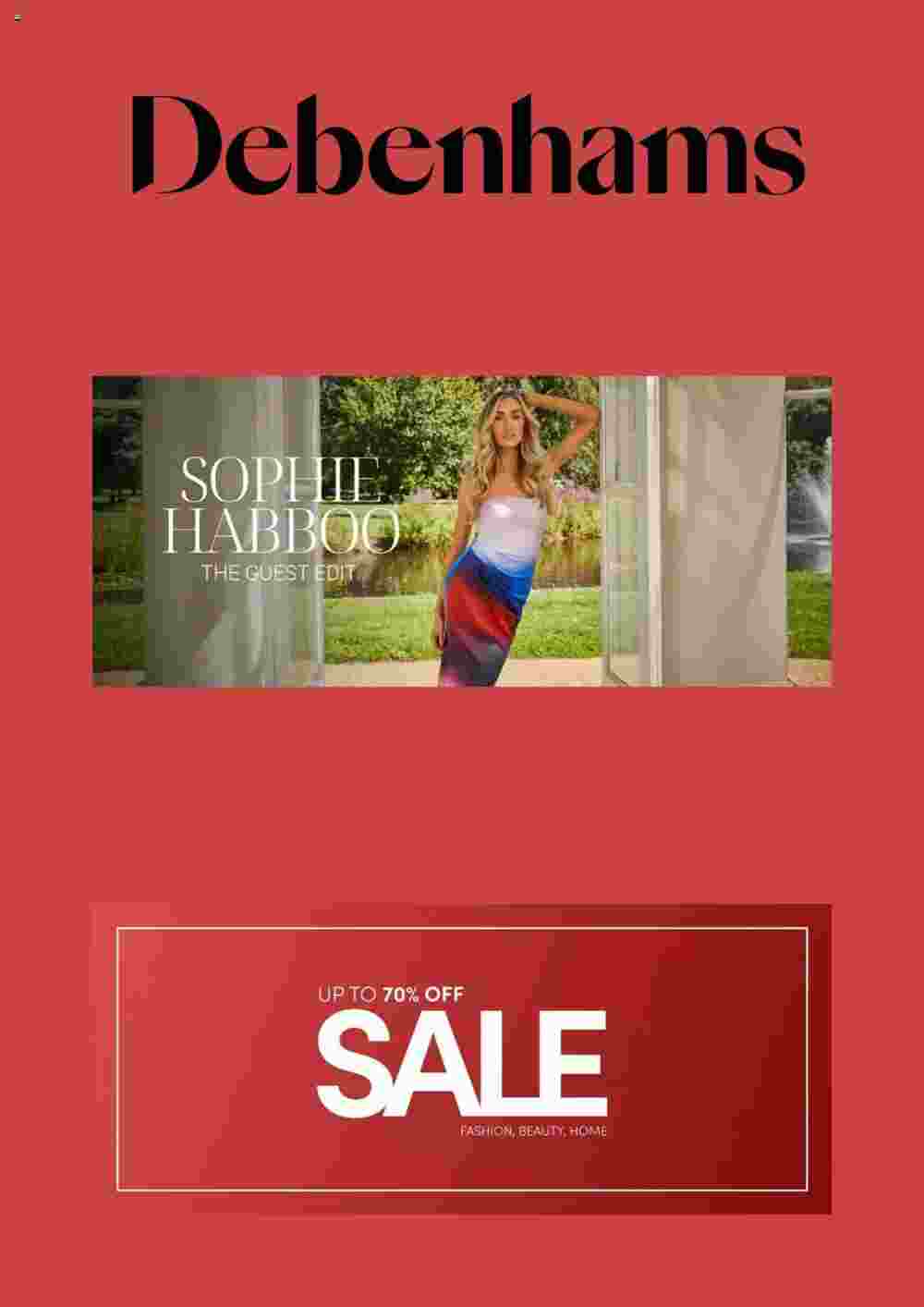 Debenhams offers valid from 08/09/2023 - Page 1.