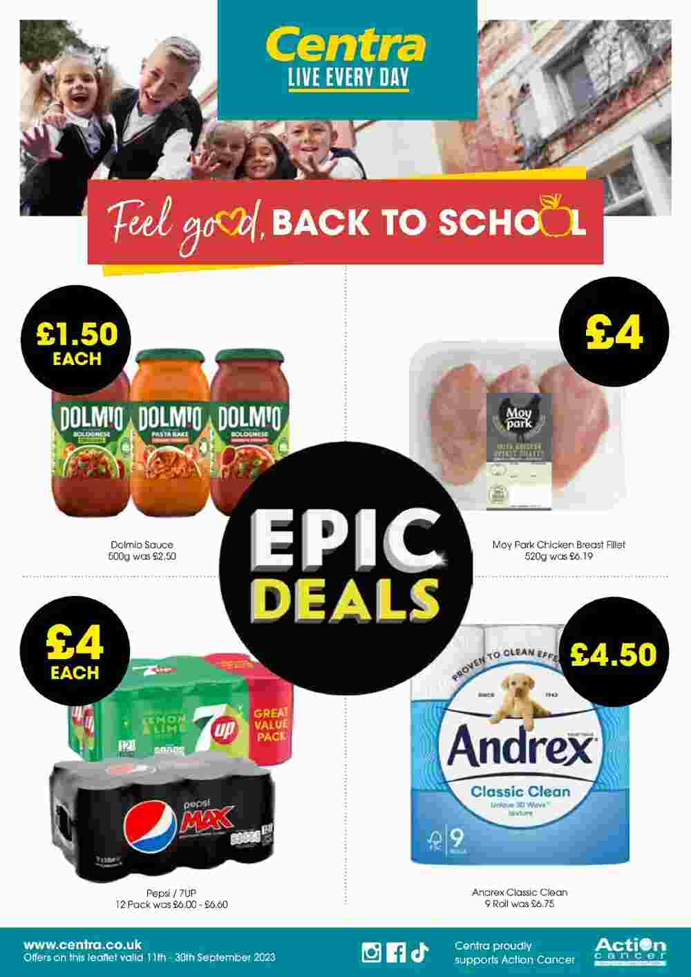 Centra offers valid from 11/09/2023 - Page 1.