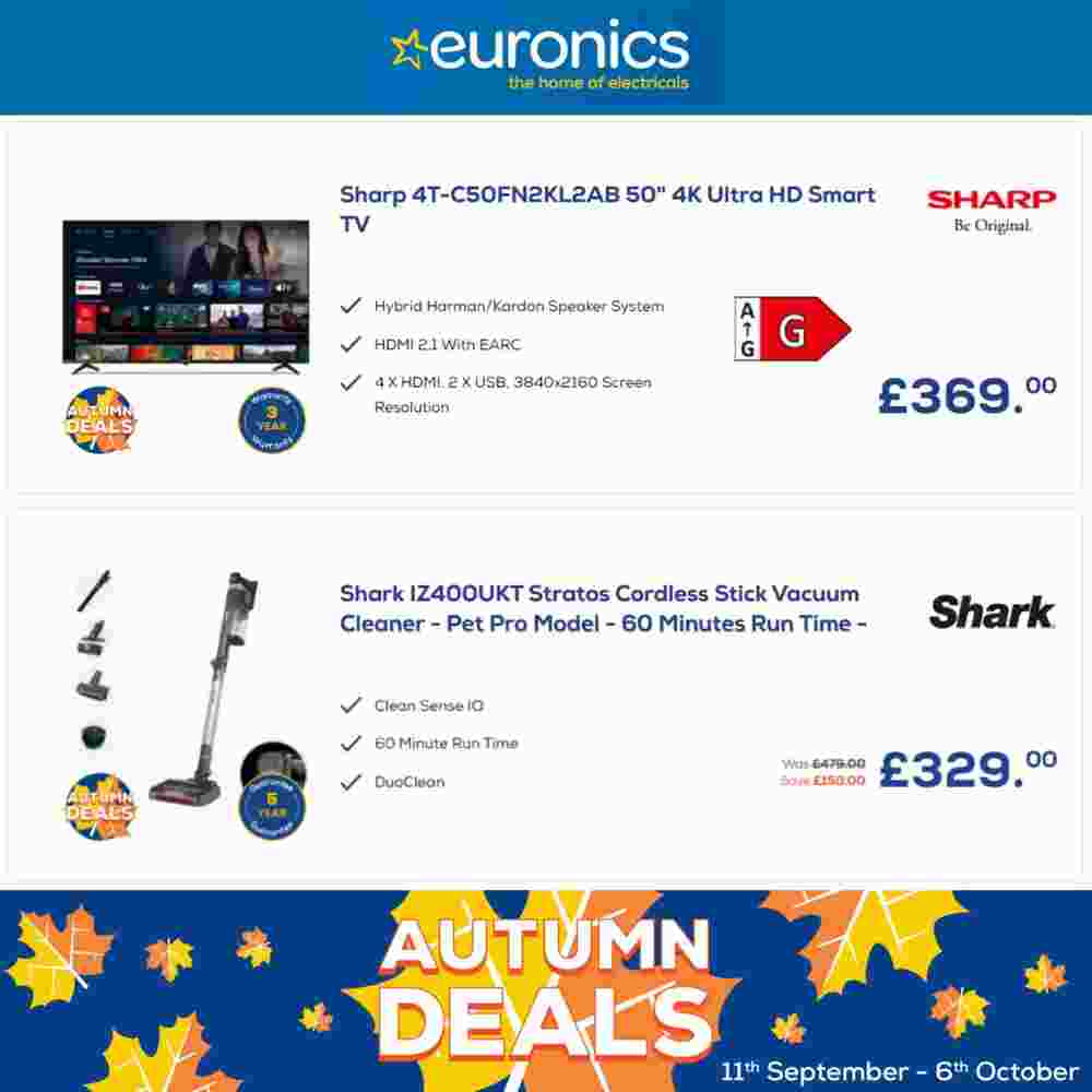 Euronics offers valid from 11/09/2023 - Page 3.