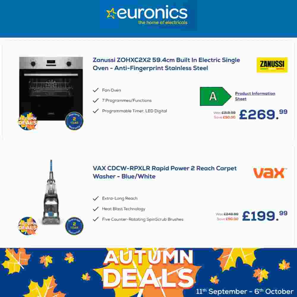 Euronics offers valid from 11/09/2023 - Page 6.