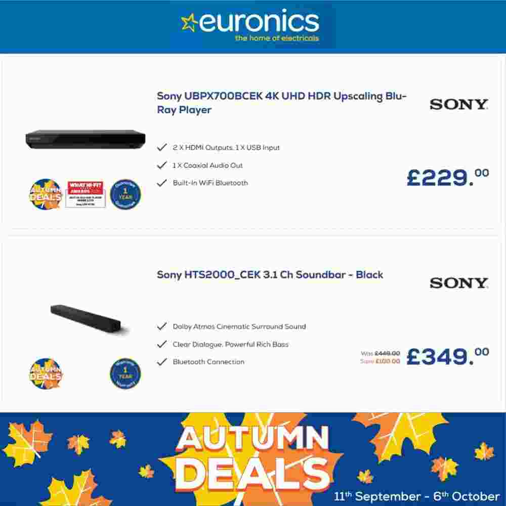 Euronics offers valid from 11/09/2023 - Page 4.