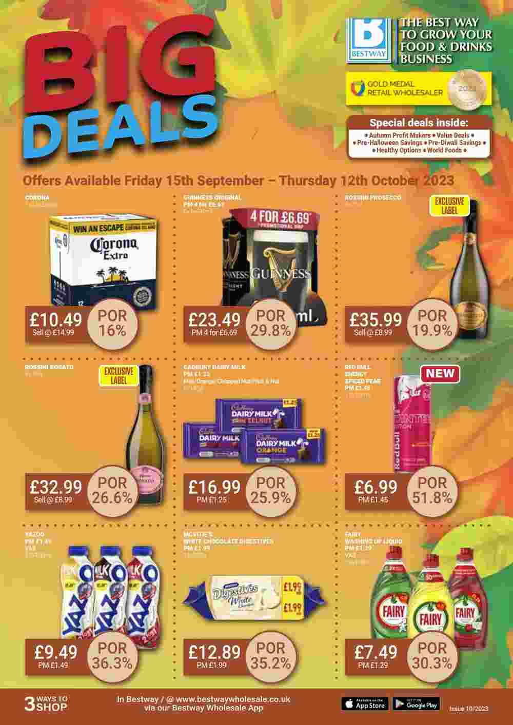 Bestway offers valid from 15/09/2023 - Page 1.