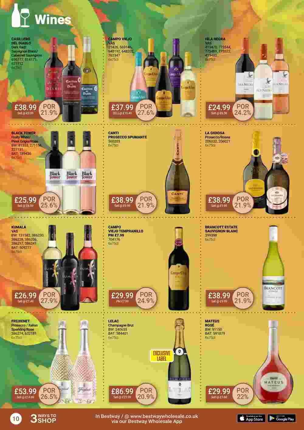 Bestway offers valid from 15/09/2023 - Page 10.