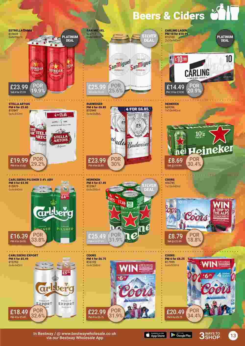 Bestway offers valid from 15/09/2023 - Page 13.