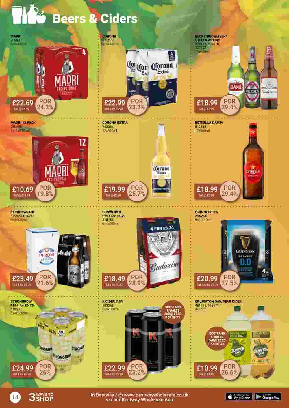 Bestway offers valid from 15/09/2023 - Page 14.