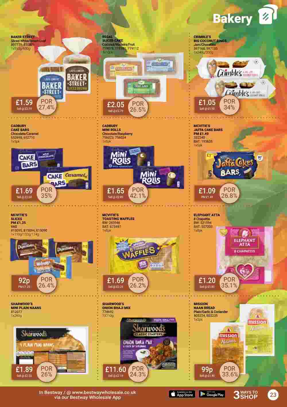 Bestway offers valid from 15/09/2023 - Page 23.