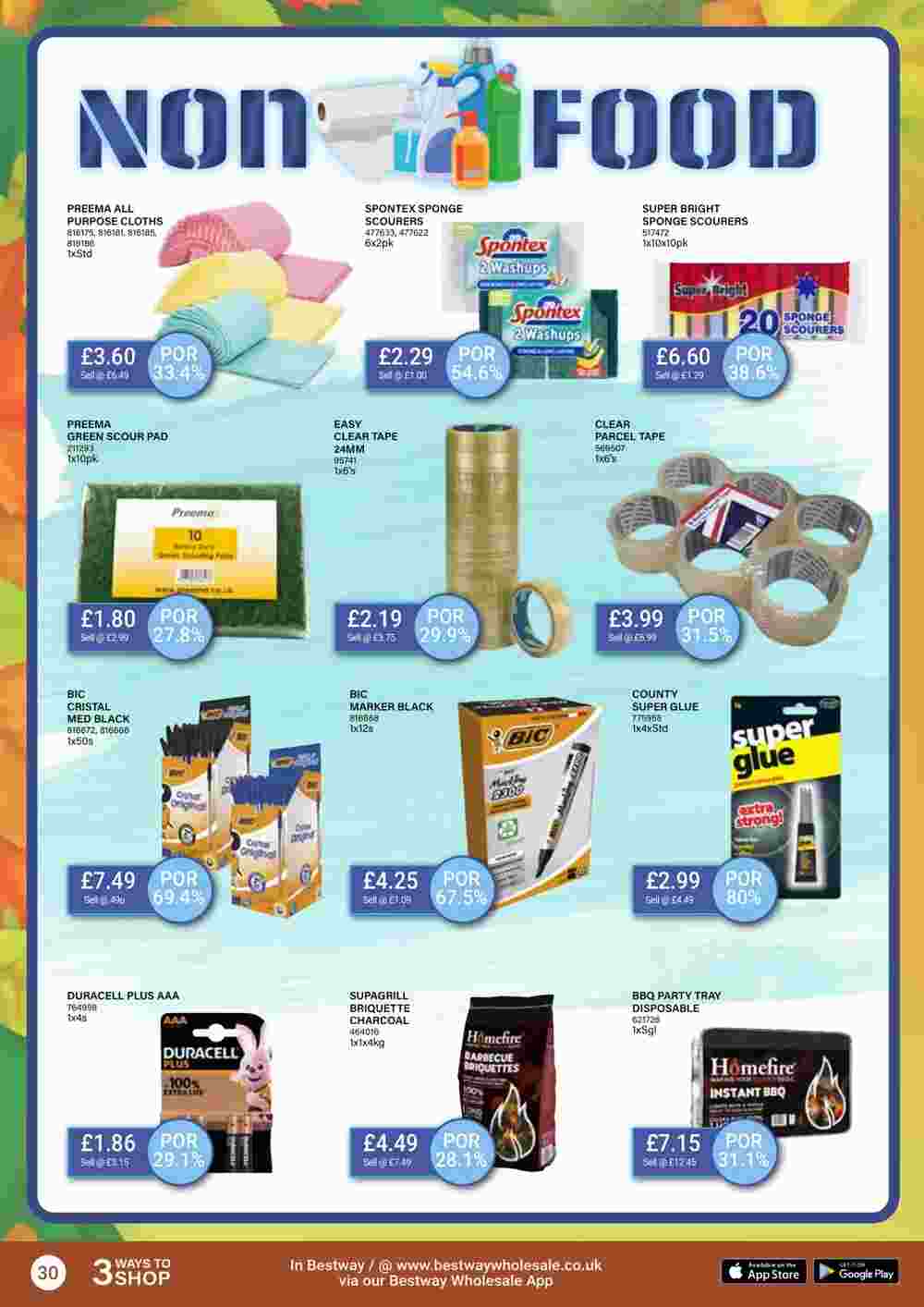 Bestway offers valid from 15/09/2023 - Page 30.