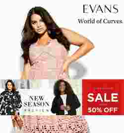 Evans offers valid from 16/09/2023