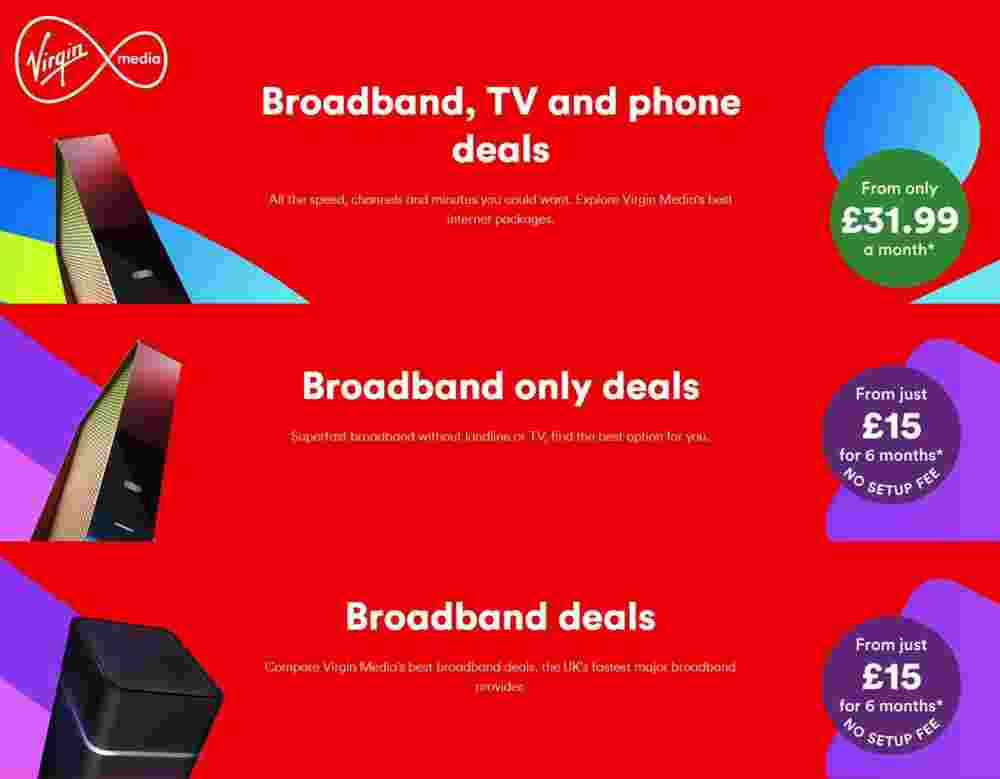 Virgin Media offers valid from 19/09/2023 - Page 1.