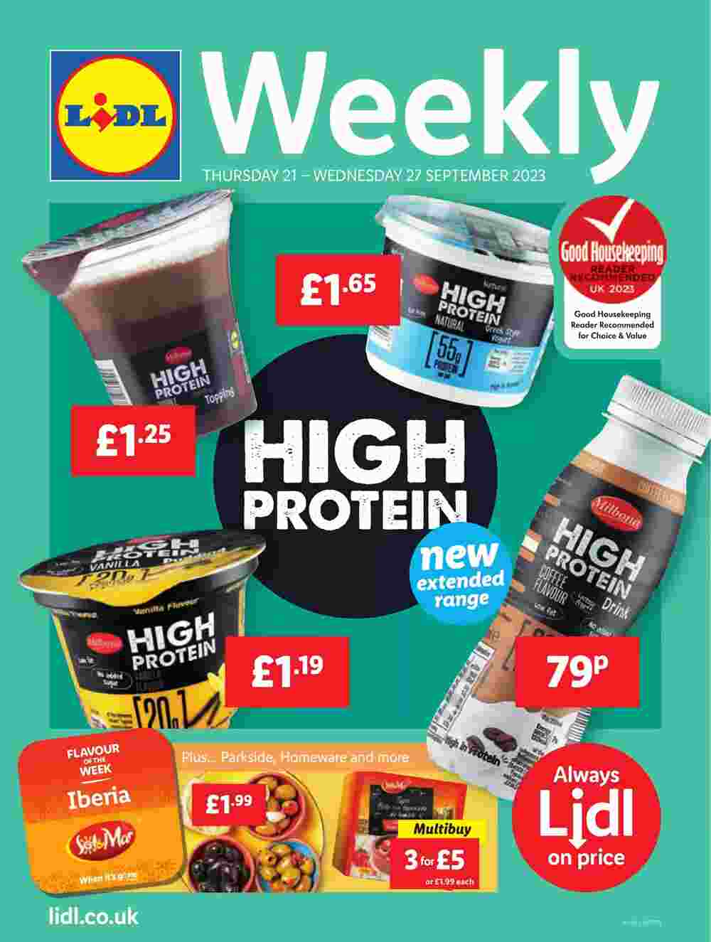 Lidl offers valid from 21/09/2023 - Page 1.