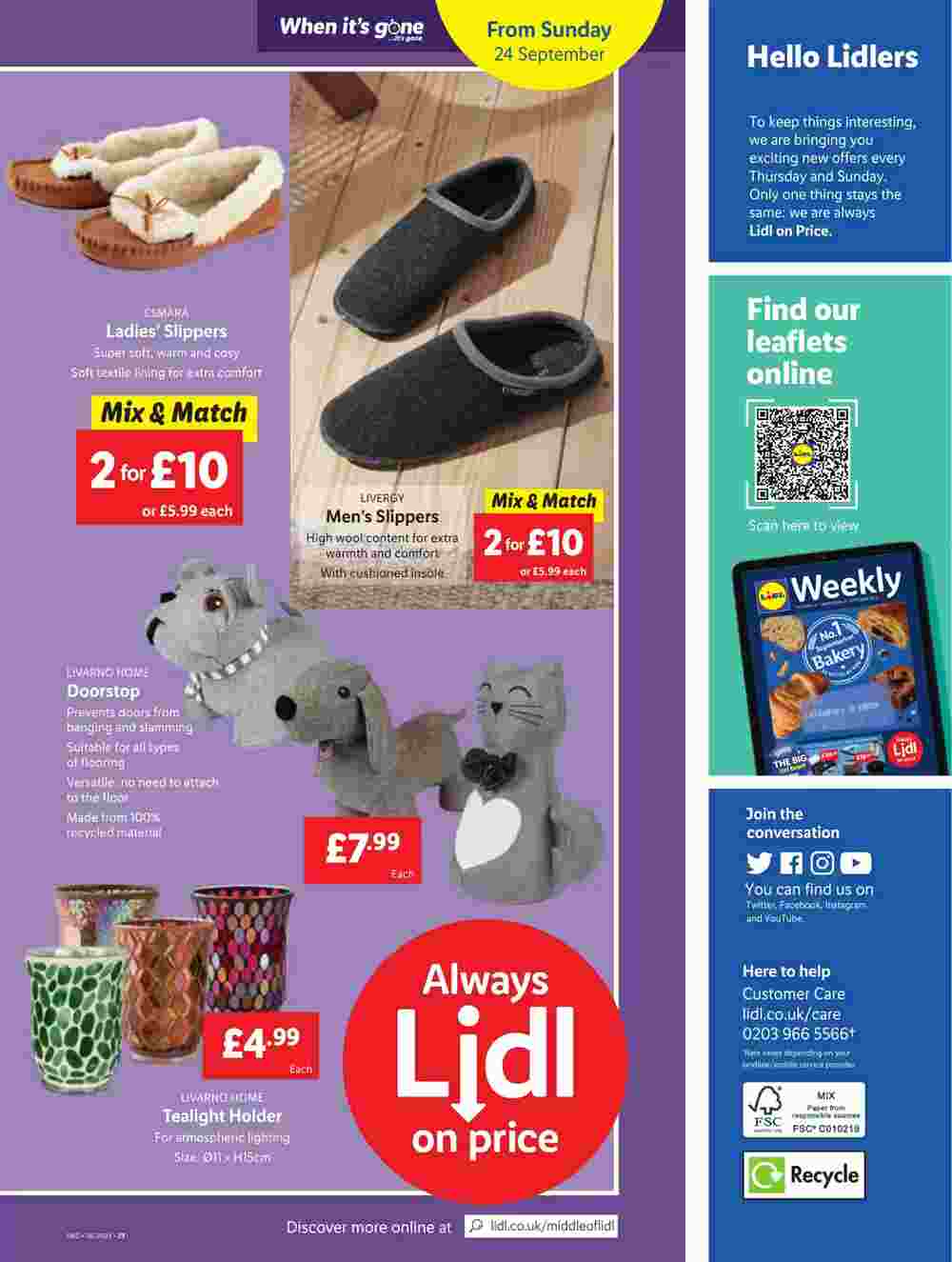 Lidl offers valid from 21/09/2023 - Page 35.