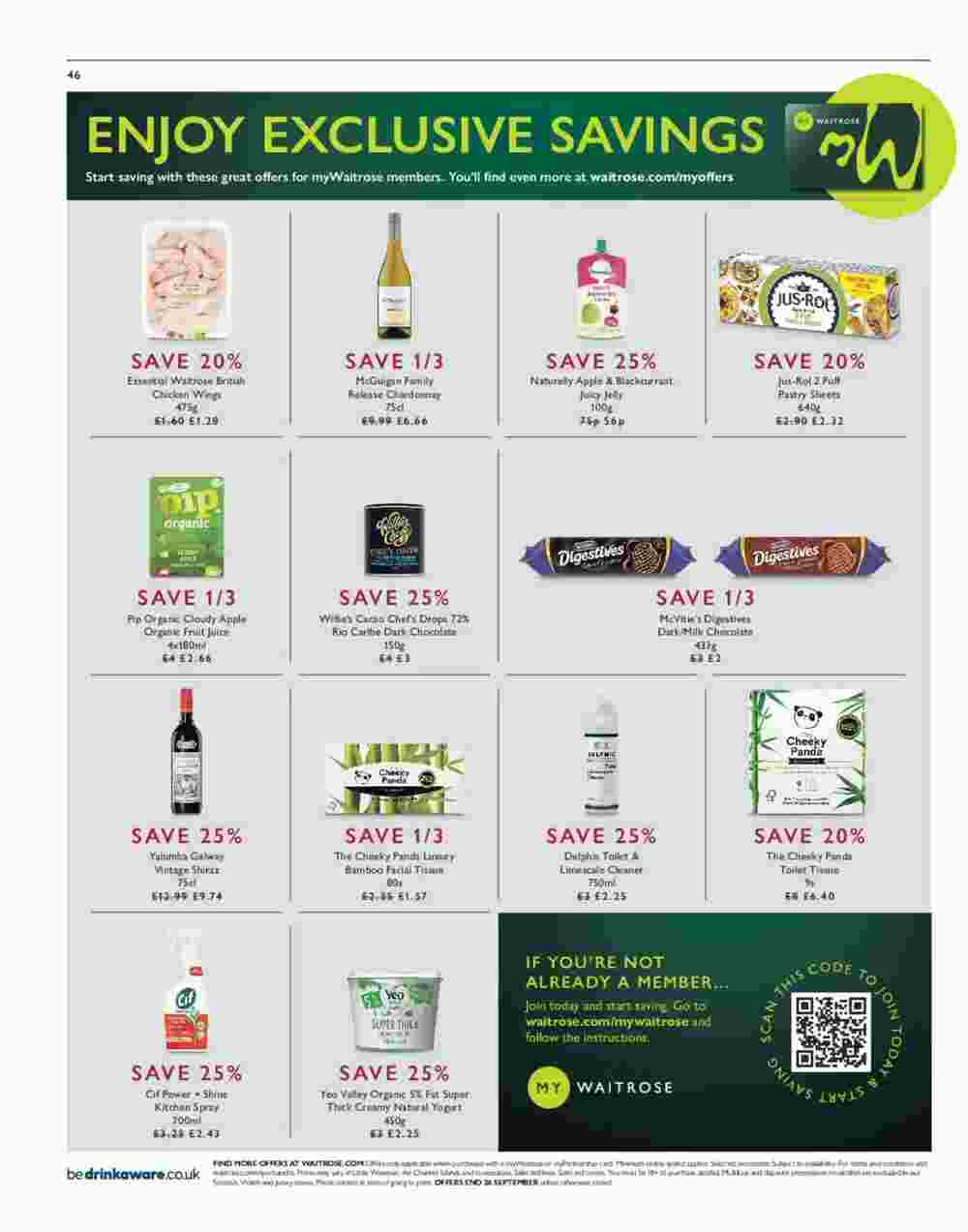 Waitrose offers valid from 21/09/2023 - Page 46.
