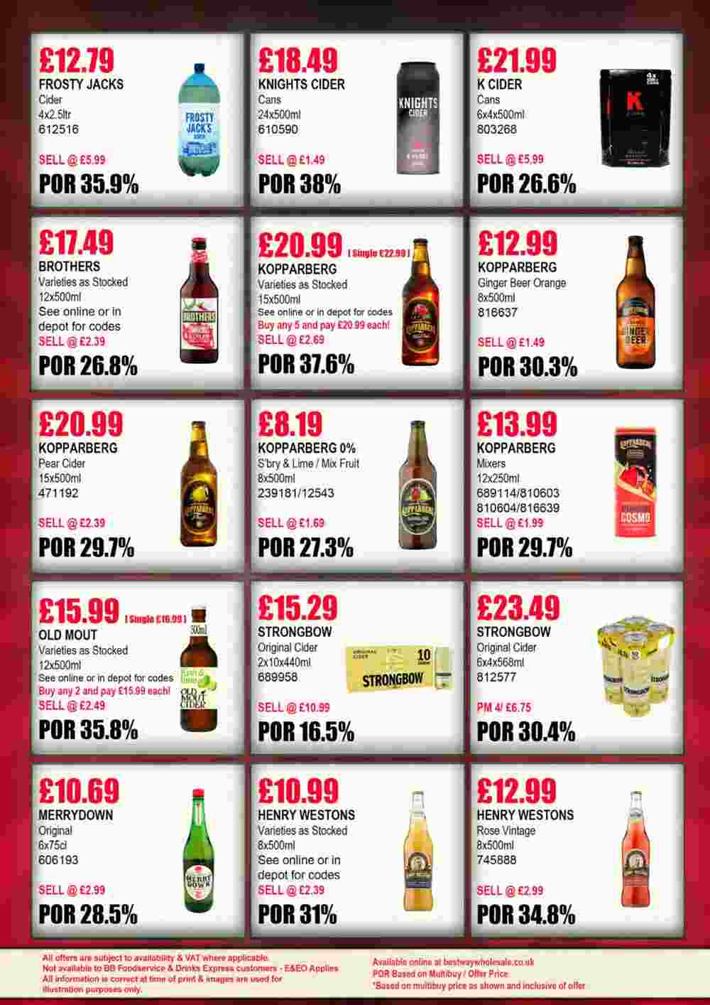 Bestway offers valid from 22/09/2023 - Page 10.