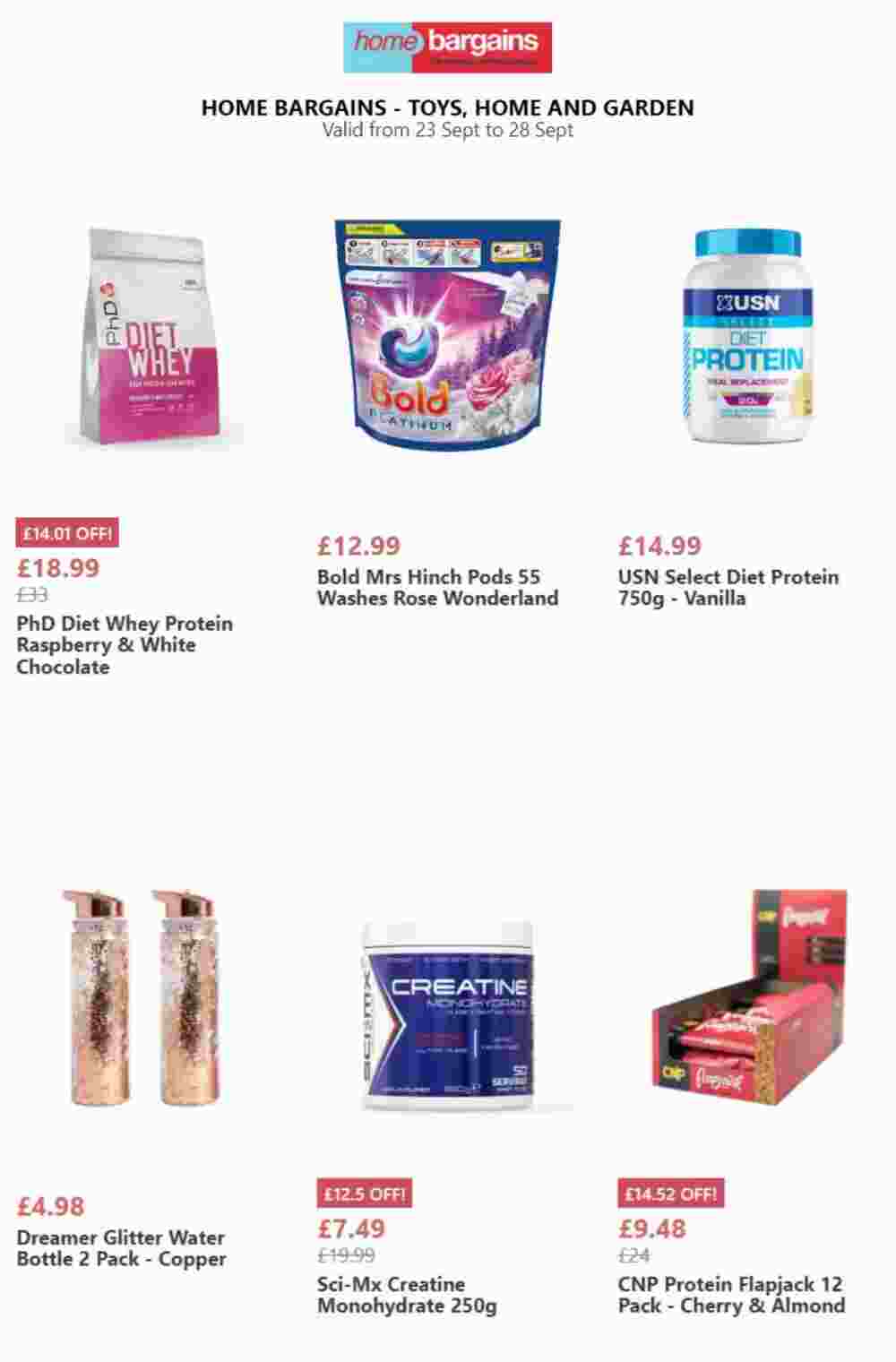 Home Bargains offers valid from 23/09/2023 - Page 5.