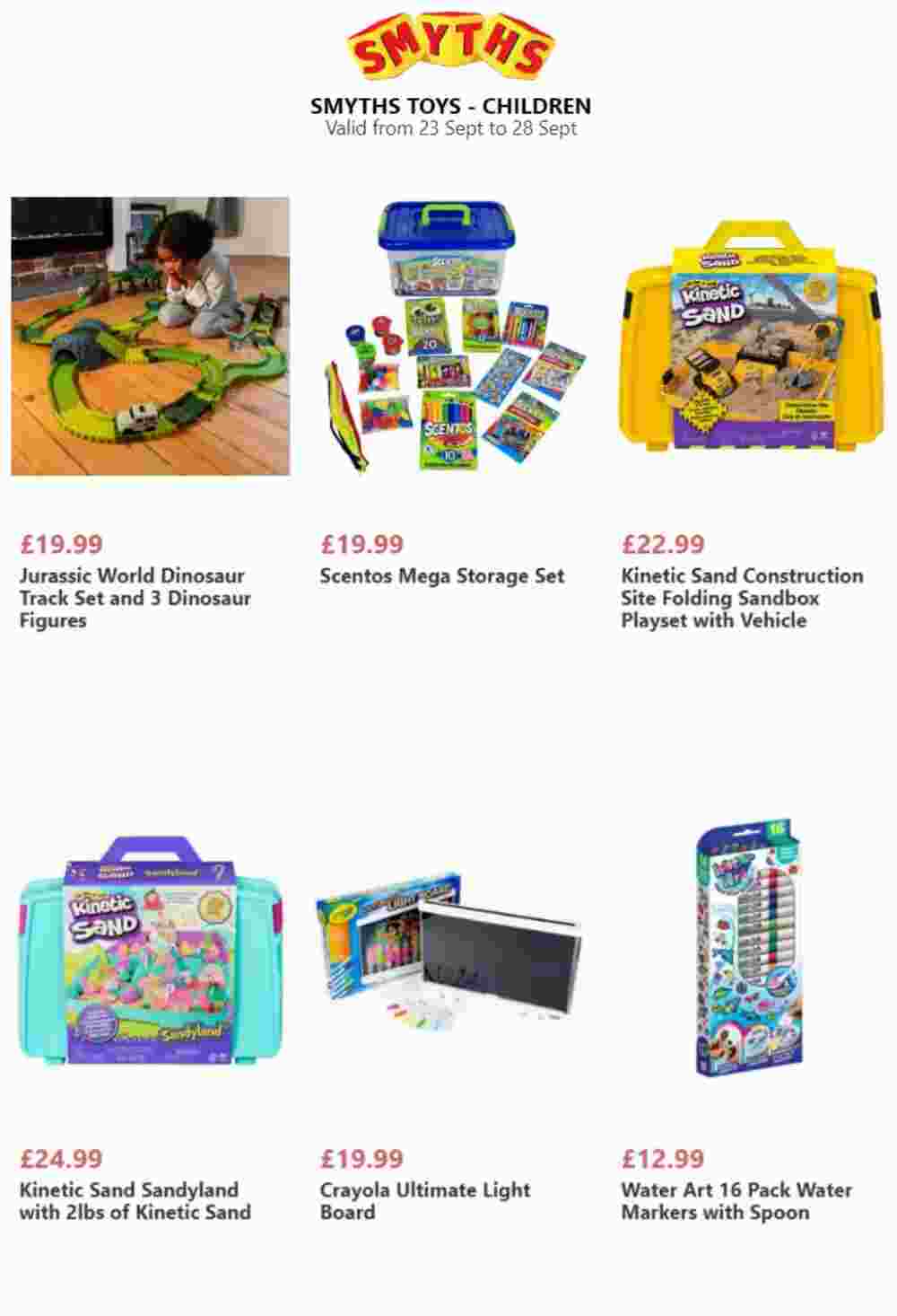 Smyths Toys offers valid from 23/09/2023 - Page 7.