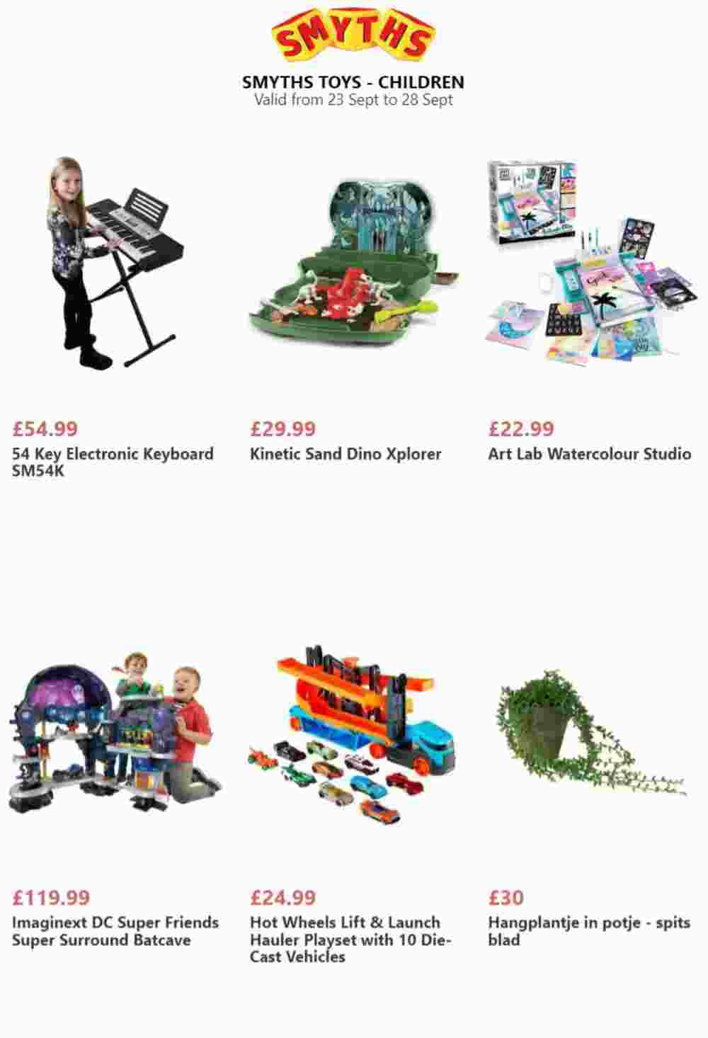 Smyths Toys offers valid from 23/09/2023 - Page 8.