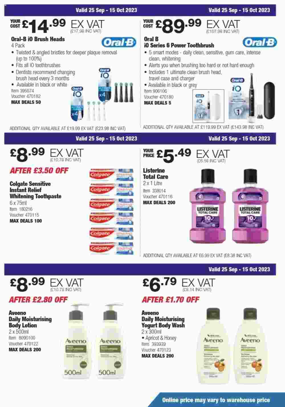 Costco offers valid from 25/09/2023 - Page 15.