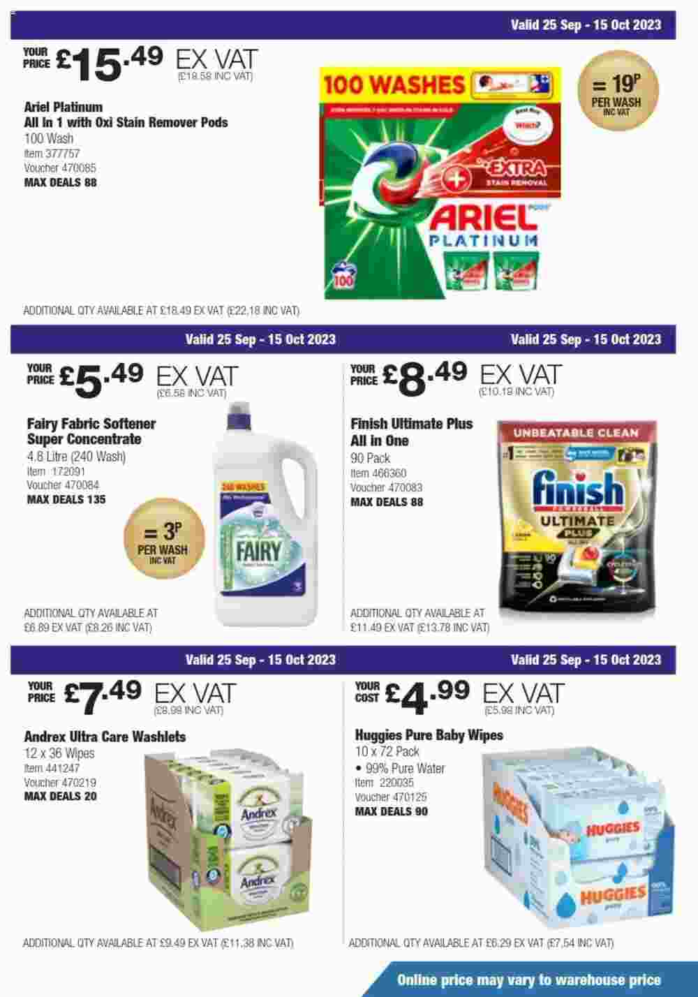 Costco offers valid from 25/09/2023 - Page 17.