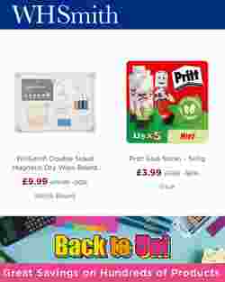 WHSmith offers valid from 25/09/2023